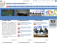 Tablet Screenshot of abad.com.pk